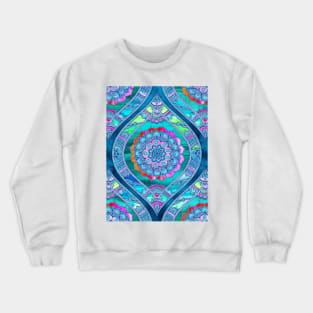 Radiant Boho Color Play Crewneck Sweatshirt